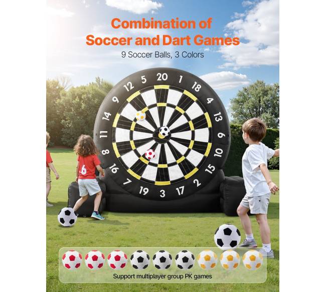 Pripučiama futbolo dart lenta su kamuoliais1