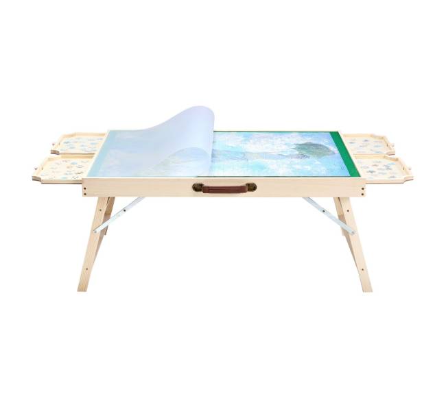 1500 dalių dėlionių lentelė su sulankstomomis kojomis8