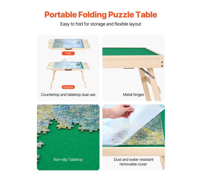 1500 dalių dėlionių lenta su lankstomom kojom4