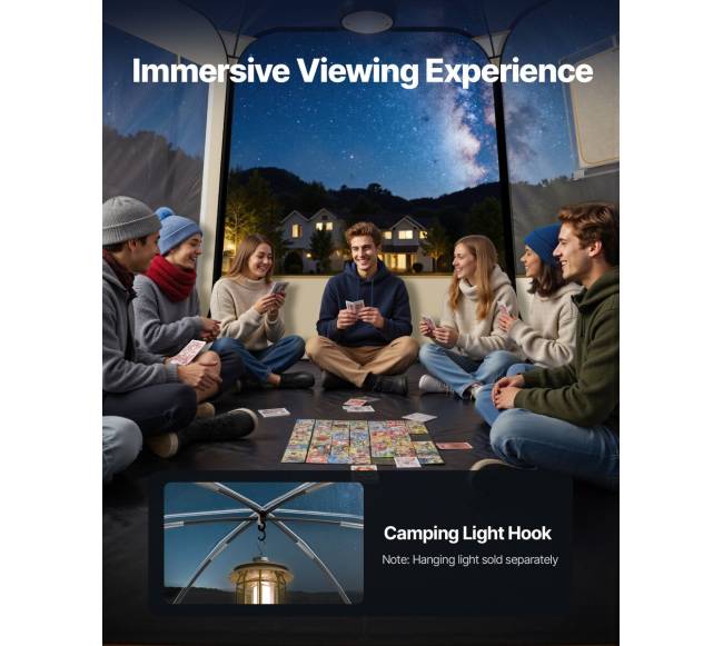 Iššokanti burbulinė palapinė, 3.36 x 3.05 m, 8-10 žmonių5