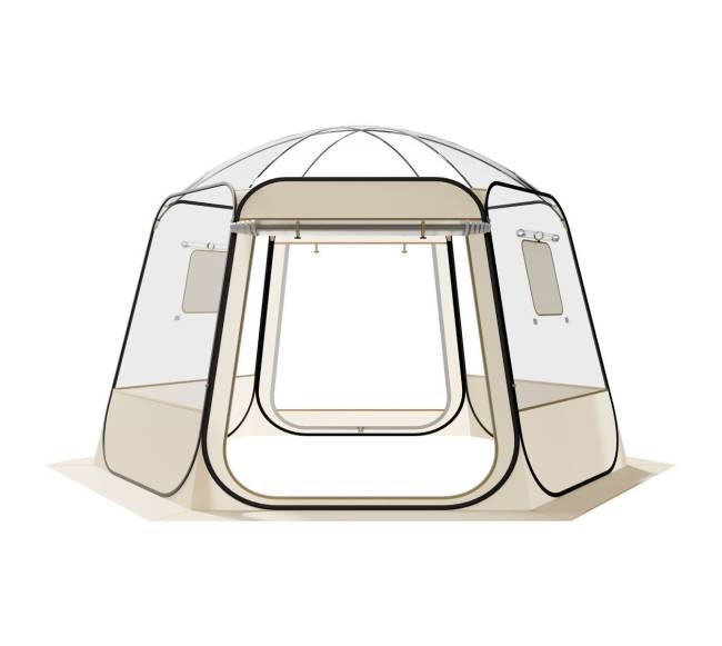 Iššokanti burbulinė palapinė, 3.36 x 3.05 m, 8-10 žmonių8