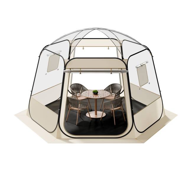 Iššokanti burbulinė palapinė, 3.36 x 3.05 m, 8-10 žmonių10