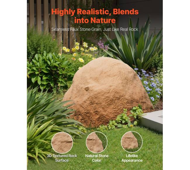 Dirbtinis akmuo vandens siurbliui lauke1