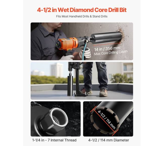 Deimantinė grąžto galvutė betonui1