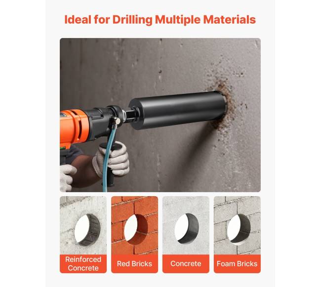 Deimantinė grąžto galvutė betonui3