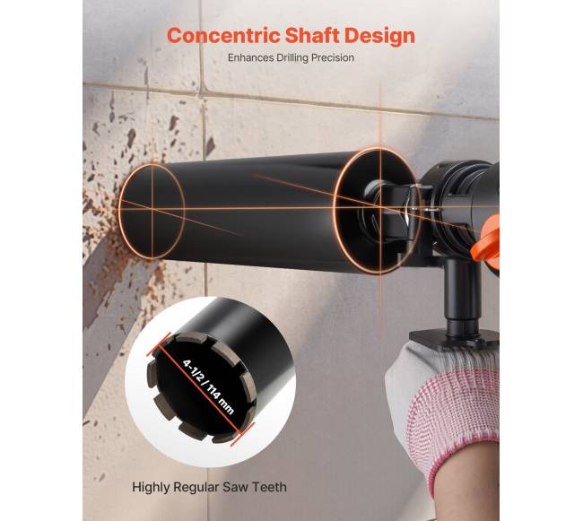 Deimantinė grąžto galvutė betonui5