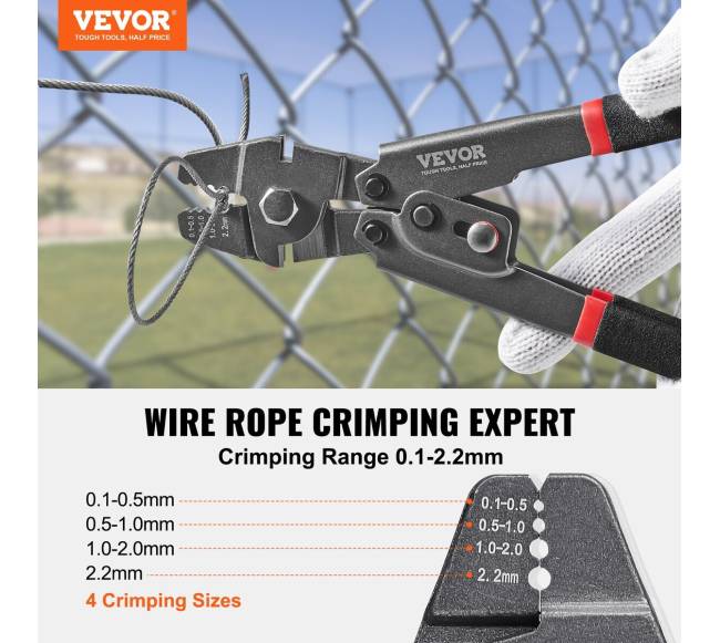 užveržimo įrankis iki 2,2 mm trosui1