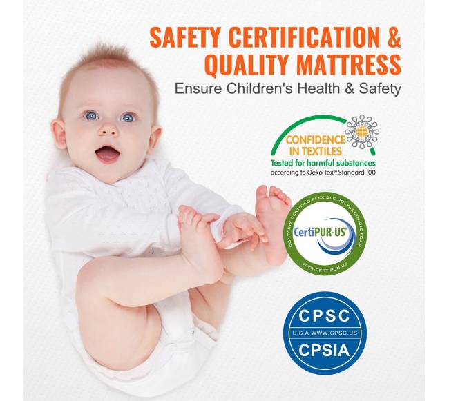 Dviejų pusių kvėpuojantis vaikų čiužinys4