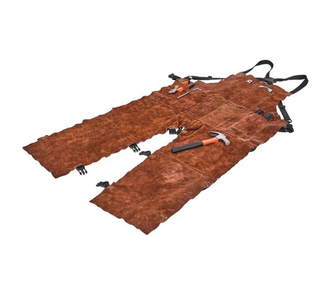 Odinė suvirinimo prijuostė su atskirta koja9