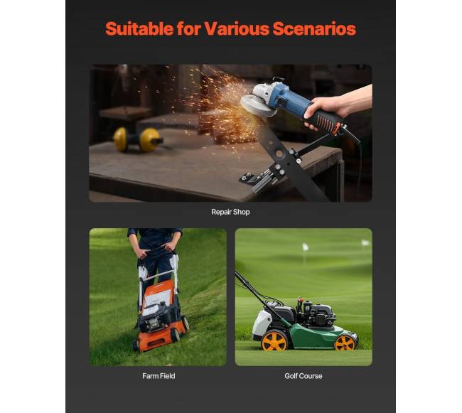 Vejapjovės peilio galąstuvas su reguliuojamu kampu5