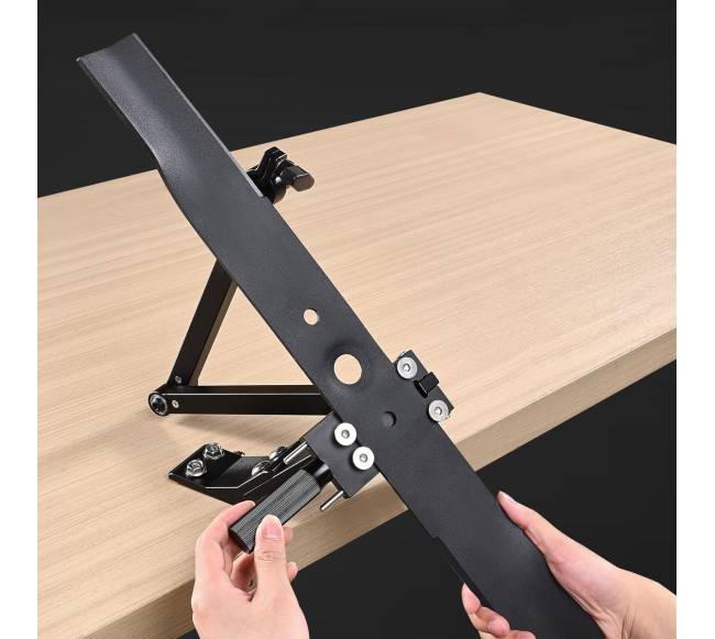 Vejapjovės peilio galąstuvas su reguliuojamu kampu7