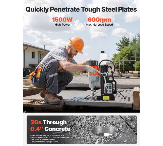 Magnetinė gręžimo mašina 1500 W 60 mm1