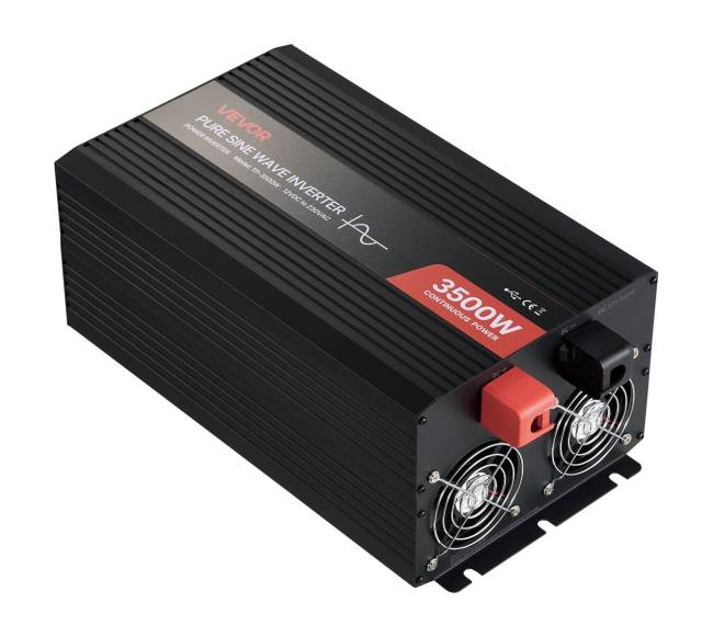 3500W galios keitiklis, 12V DC iki 230V AC9