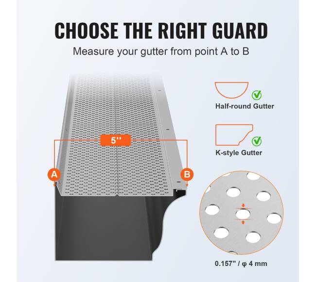 Latakų apsauga, aliuminio filtras2