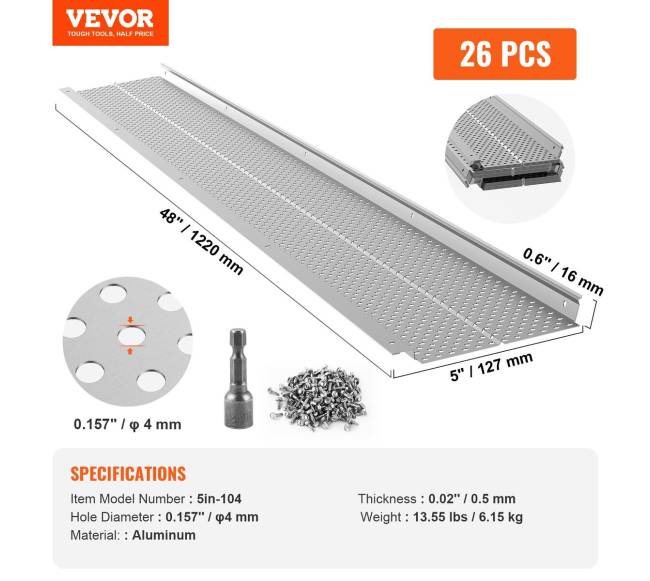 Latakų apsauga, aliuminio filtras6