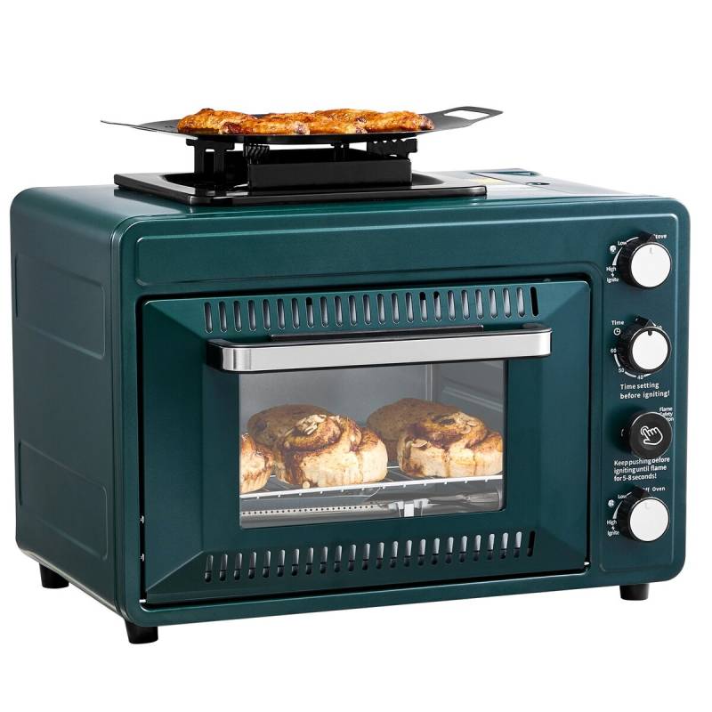 Lauko orkaitė su dujine virykle 2-in-10