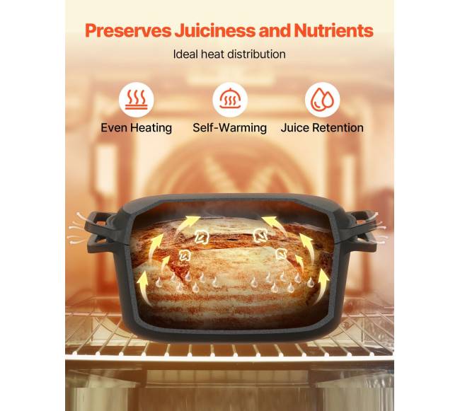 Emaliuotas ketaus puodas 3,3L2