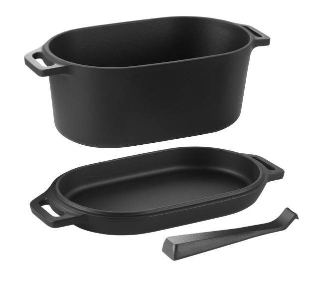 Emaliuotas ketaus puodas 3,3L9