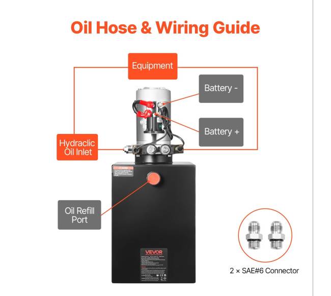 20 L hidraulinis įrenginys priekabai5
