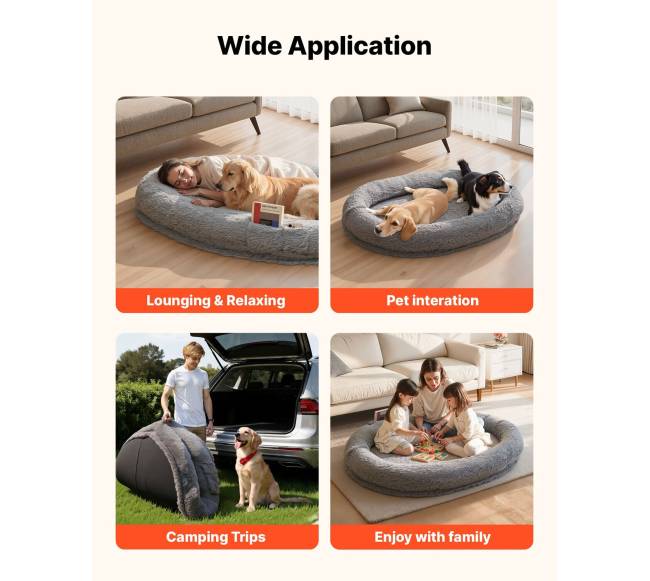 Ortopedinė atminties putų lova žmonėms ir šunims5