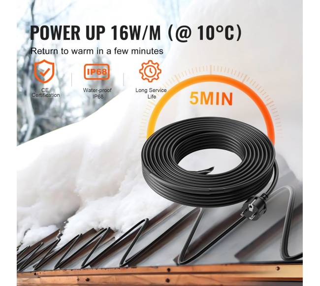 Savaime reguliuojantis šildymo kabelis vamzdžiams2