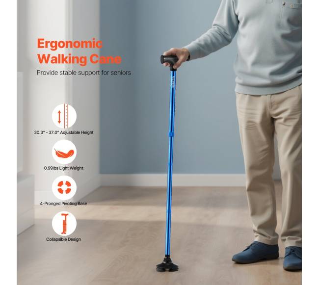 Sulankstoma vaikščiojimo lazda su keturiomis atramomis1