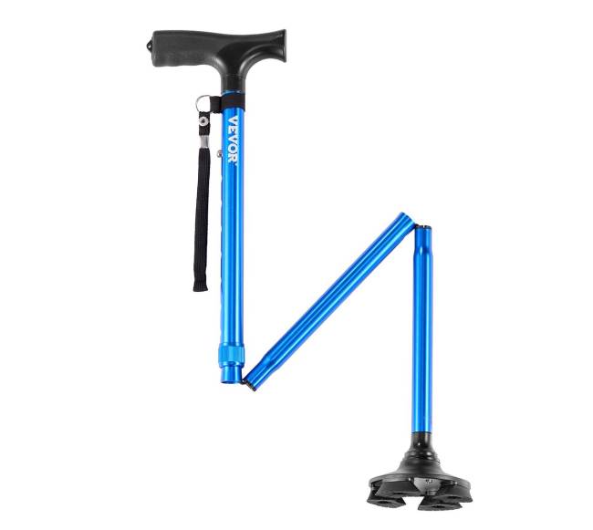 Sulankstoma vaikščiojimo lazda su keturiomis atramomis9