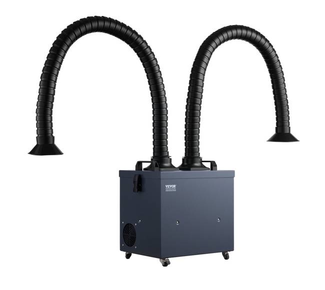 Litavimo dūmų ištraukiklis 275W su 4 pakopų filtru9