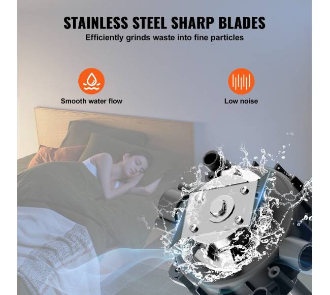 Maceracinė tualeto sistema su 700W pompa rūsiui3