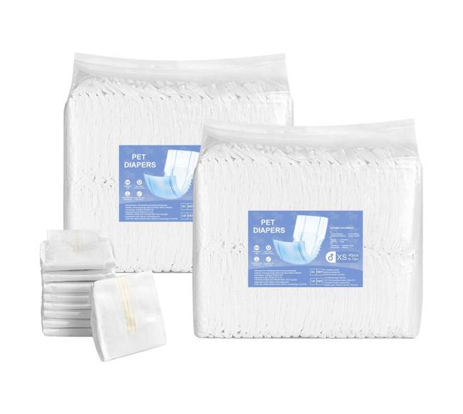 Vienkartinės šunų sauskelnės patinams XS dydis0