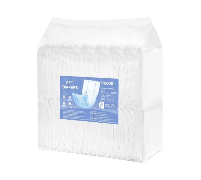 Vienkartinės šunų sauskelnės patinams XS dydis8