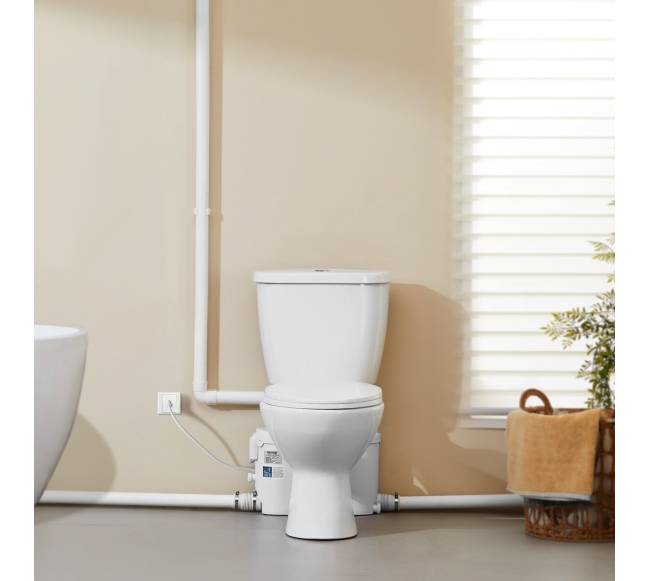 Maceruojanti tualeto sistema su 500W siurbliu rūsiui7