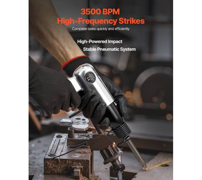 Pneumatinis kūja 3500 BPM su kaltais1