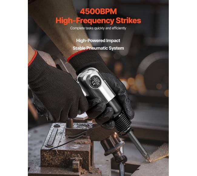 Pneumatinis kūjis su kaltais1