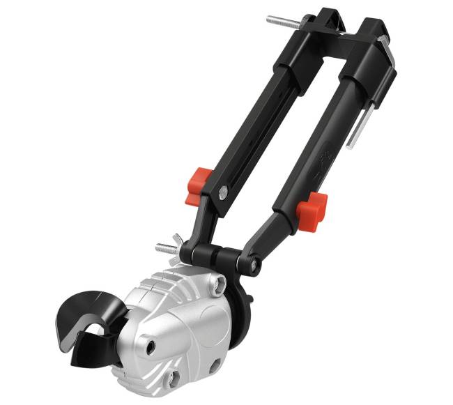 Metalo kirpimo grąžto priedas su besikeičiančia galvute0