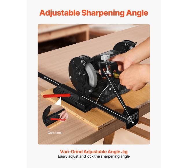 šlifavimo sistema, grūdintojo rinkinys 6" ir 8" šlifuokliams3