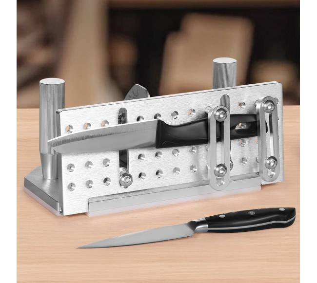 Juostinis šlifuoklis peiliams su dviem rankenom7