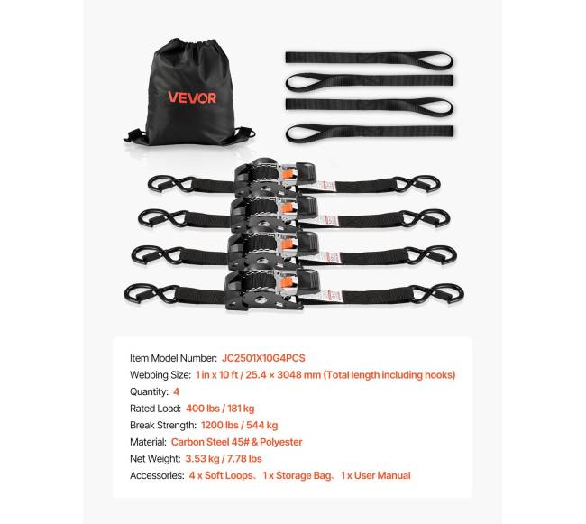 Ištraukiamos ratcheto dirželiai su S kabliais6