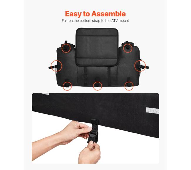 ATV galinė 60L saugojimo krepšys su atrama4