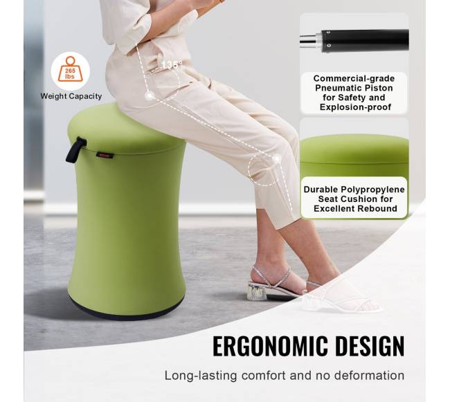 Reguliuojama supamoji kėdė su audinio danga2