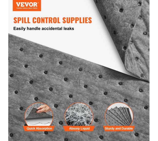 Universalios išsiliejimų sugėrimo kilimėliai, 100 vnt.1