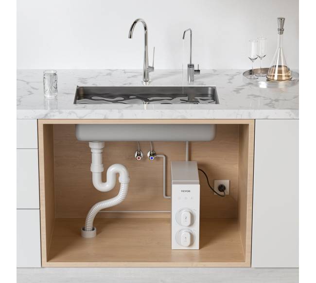 Atvirkštinis osmoso sistema 600 GPD be bako7