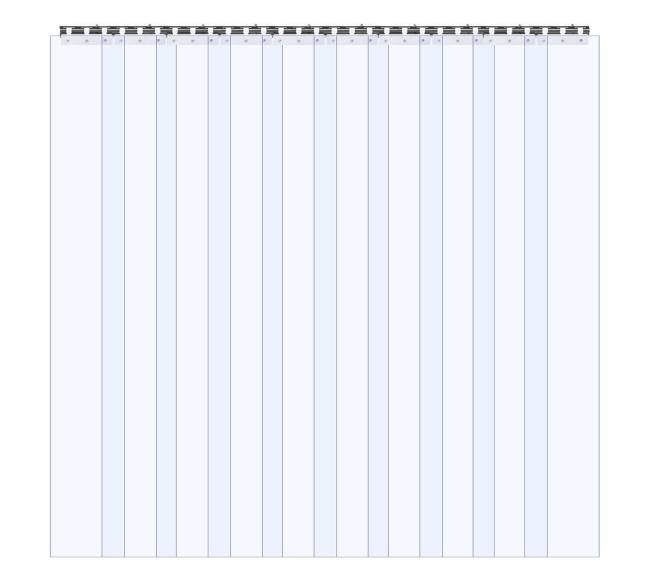 skaidrios pvc užuolaidos 2,4x1,5 m10