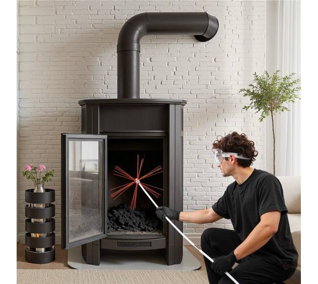 9 m išplečiamas kaminų valymo komplektas7