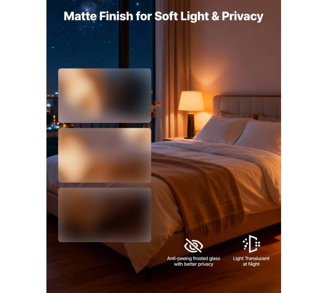 Bifold durų sąvaros su grūdintu stiklu5