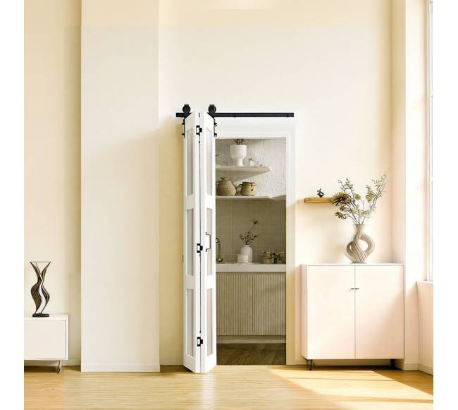 Bifold durų sąvaros su grūdintu stiklu7