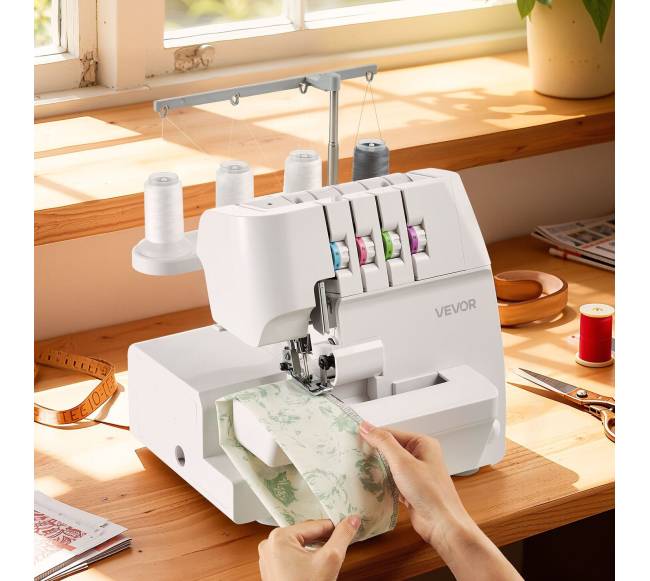 Overlokinė siuvimo mašina su LED ir laisva ranka7