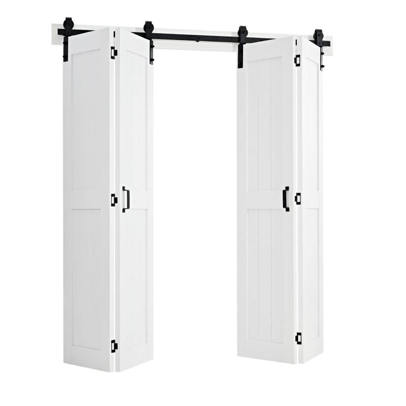 Dviejų dalių durys kambario padalijimui0