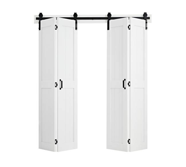 Dviejų dalių durys kambario padalijimui8