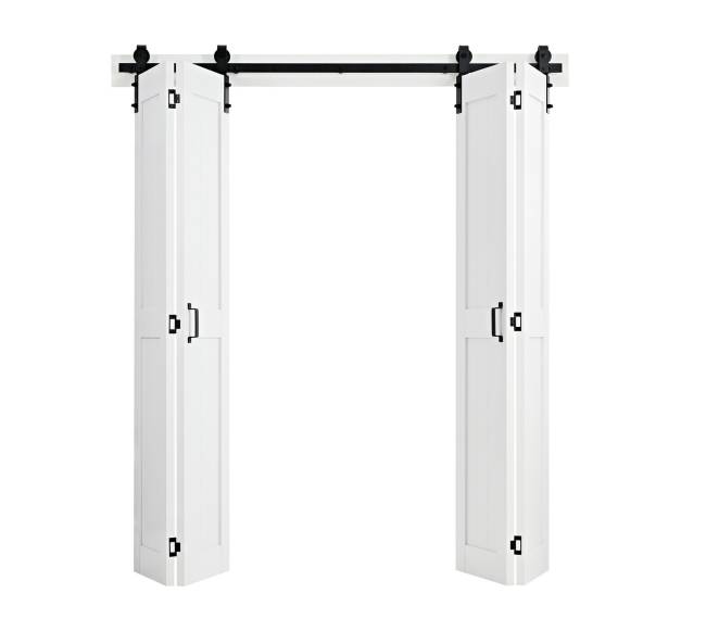 Dviejų dalių durys kambario padalijimui9